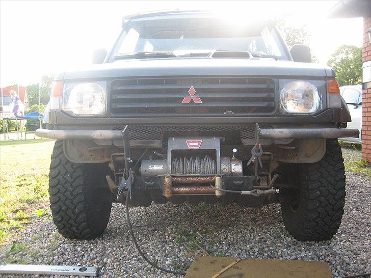 Mitsubishi Pajero GLS - Projekt Ny kofanger billede 14