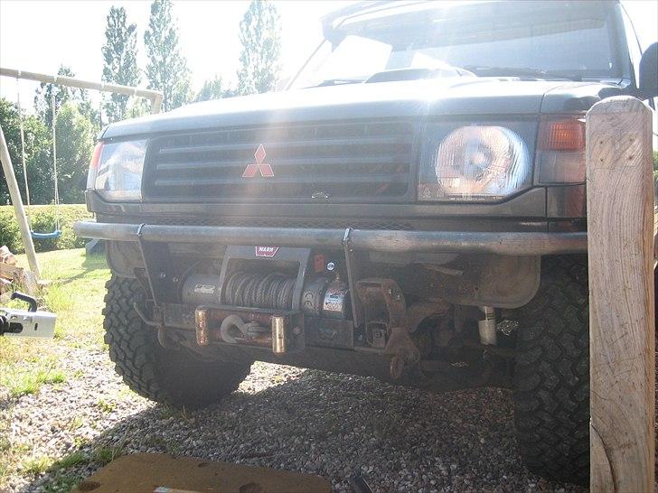 Mitsubishi Pajero GLS - Projekt Ny kofanger billede 16