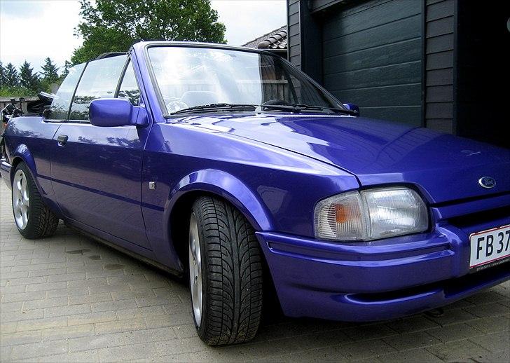 Ford Escort Cabriolet - Hvide lygteglas - giver lige det sidste løft! billede 11