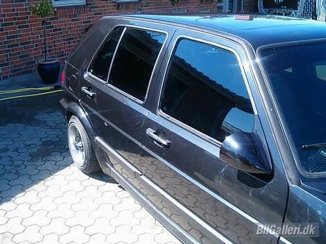 VW golf 2 - dejligt med sorte ruder ;o) billede 11