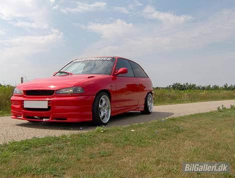 Opel Astra F Gsi (SOLGT) - front/side billede 4