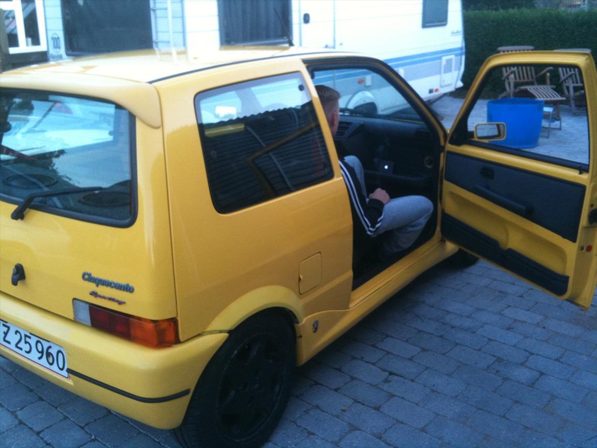 Fiat Cinquecento solgt billede 7