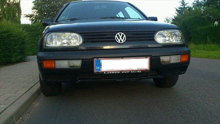 VW Golf 3 Stc - Da jeg købte den.. Uden VR6 underlæben.. billede 2