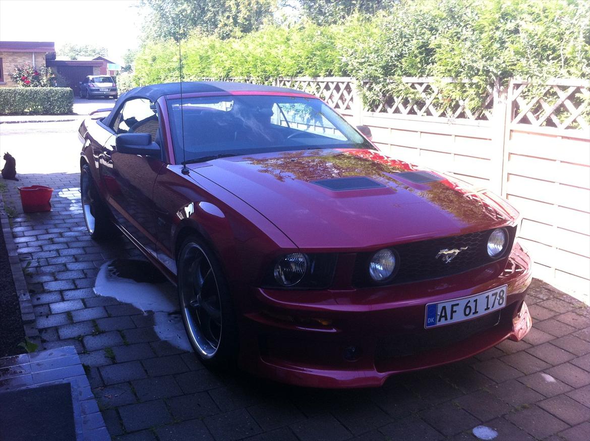 Ford Mustang GT CABRIO - Så der plader på bilen. 

Så ingen fake billeder der bare er taget fra mobile. billede 1