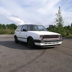 VW Golf 2 Gtd  Black & White 