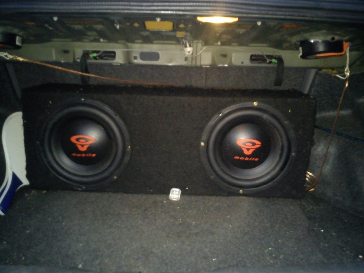 Honda civic 1,6 vtec - 2 x 10" sony vega basser billede 16