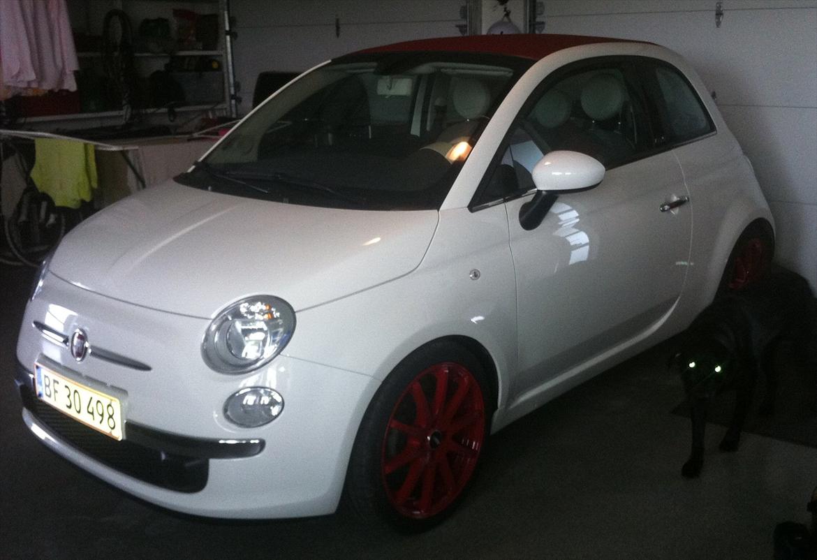 Fiat 500c 1,2 Lounge *SOLGT* billede 4