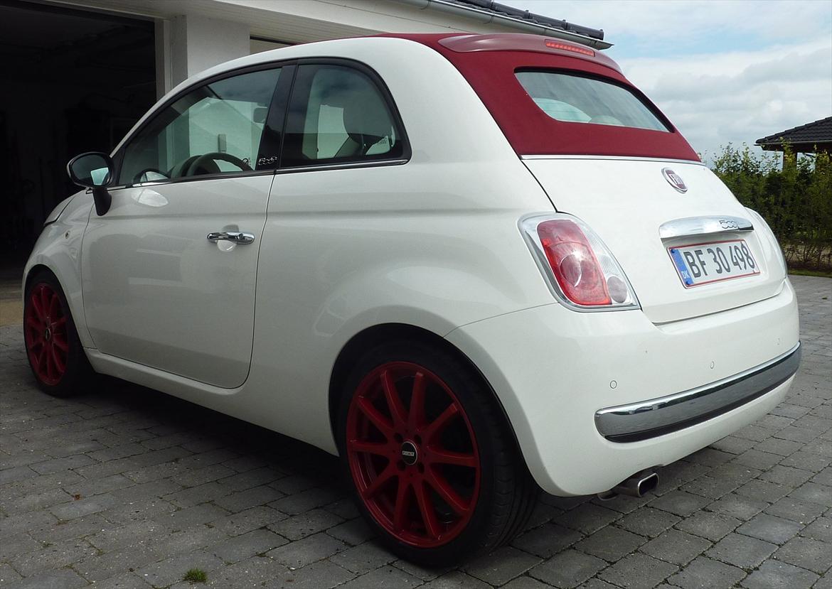 Fiat 500c 1,2 Lounge *SOLGT* billede 5