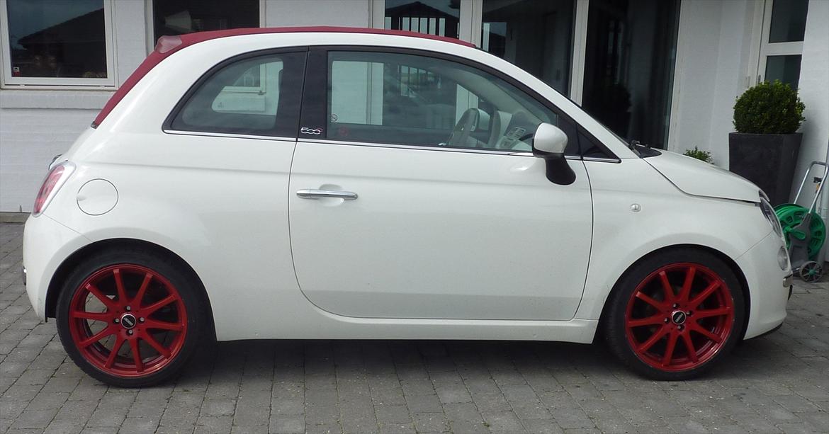 Fiat 500c 1,2 Lounge *SOLGT* billede 2