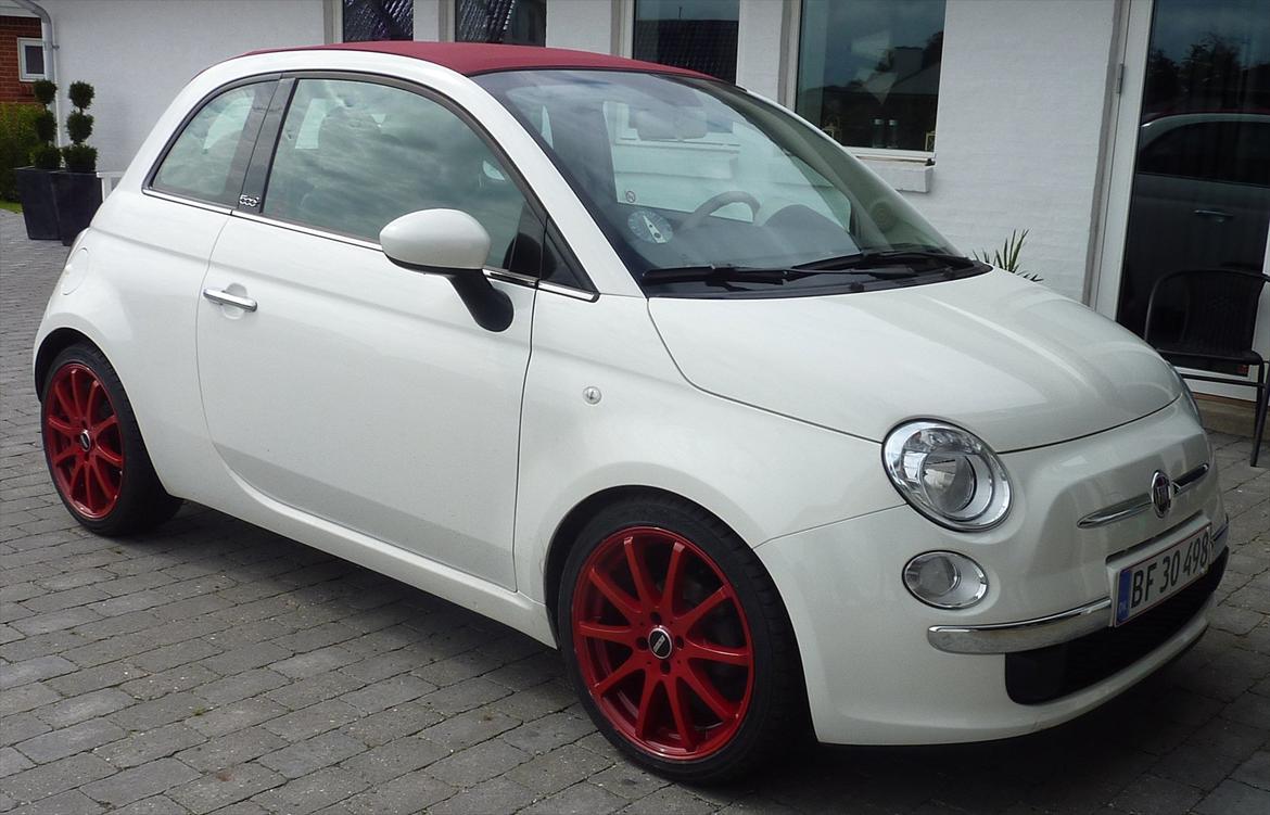 Fiat 500c 1,2 Lounge *SOLGT* billede 1