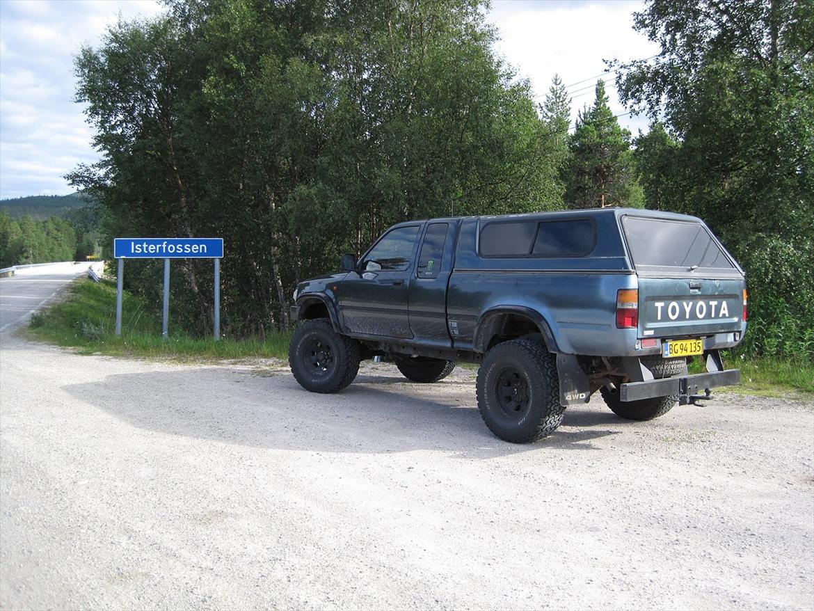 Toyota Hilux 2,4 TD - Hiluxen ved Isterfossen i Norge billede 18