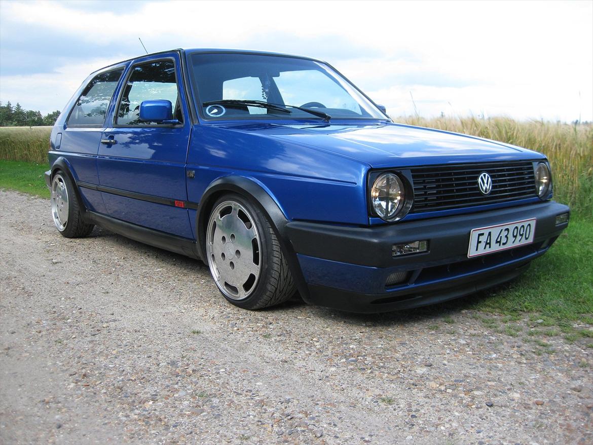 VW golf 2 gti 16v - taget den 27 juli ny poleret billede 1