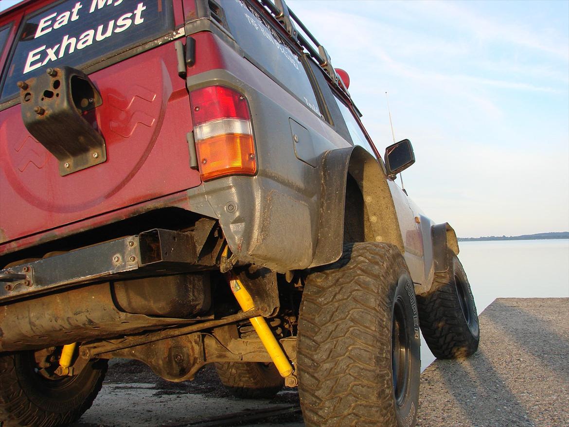 Nissan Patrol GR TDI (LYGTEN) - den kan flexe en smule, selvom den stadig har krængningsstabalisatorere billede 19