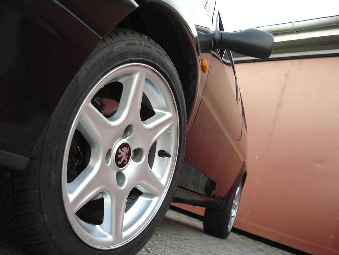 Peugeot 106 Rally 1.3i ***Black Hound*** - 15" bbs hjul monteret :) billede 6