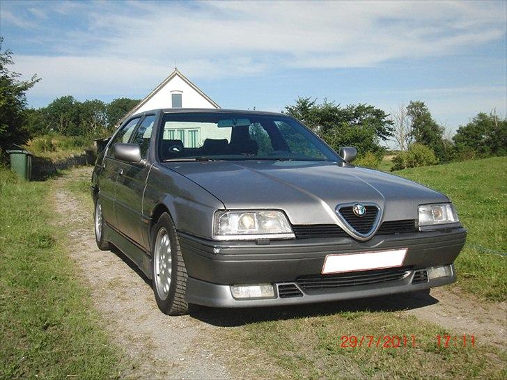 Alfa Romeo 164 Q4 - Det sidste man ser af bilen i bakspejlet... billede 4