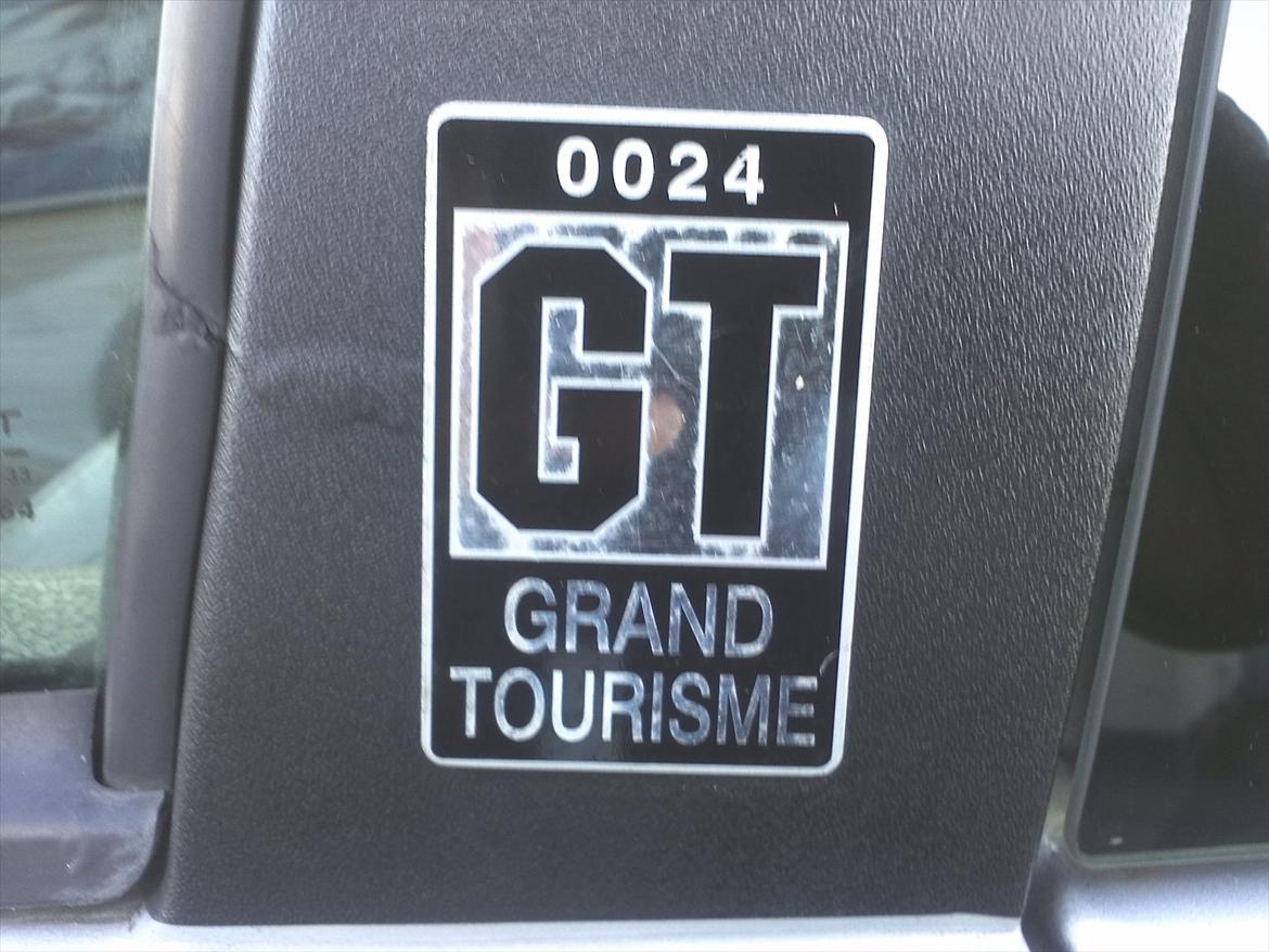 Peugeot 206 GT 24/4000 DØD :-( - Hver GT har en nummer på B-stolpen. Min er nummer 24/4000 billede 11