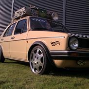 VW golf 1 tysk retro