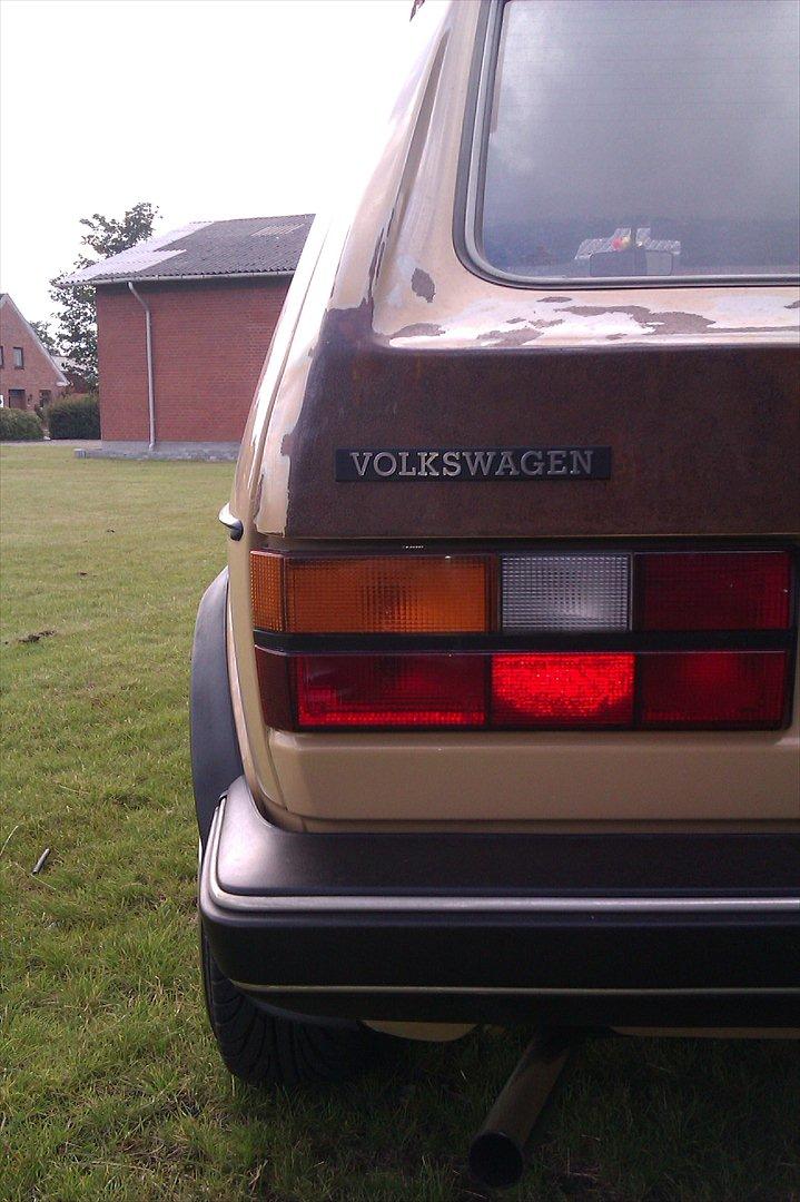 VW golf 1 tysk retro billede 8