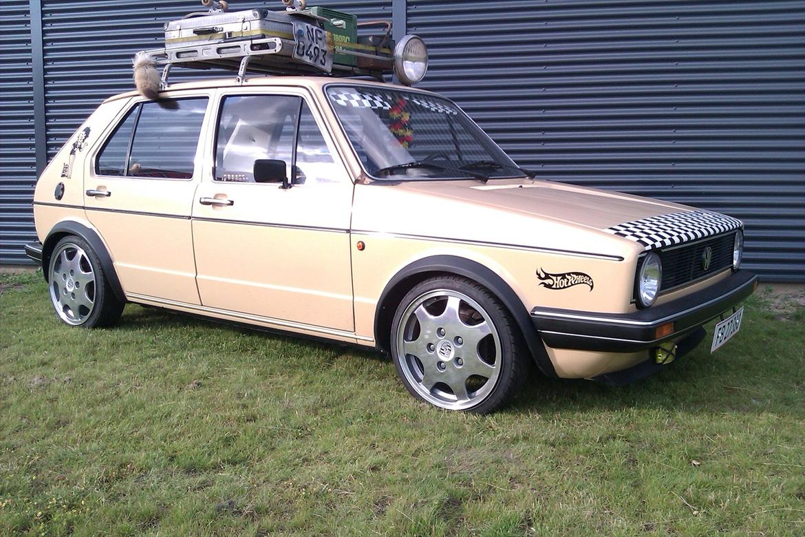 VW golf 1 tysk retro billede 9