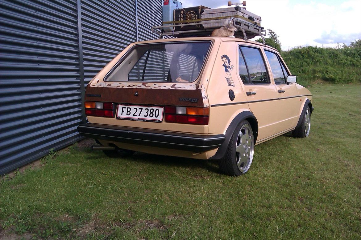 VW golf 1 tysk retro billede 11