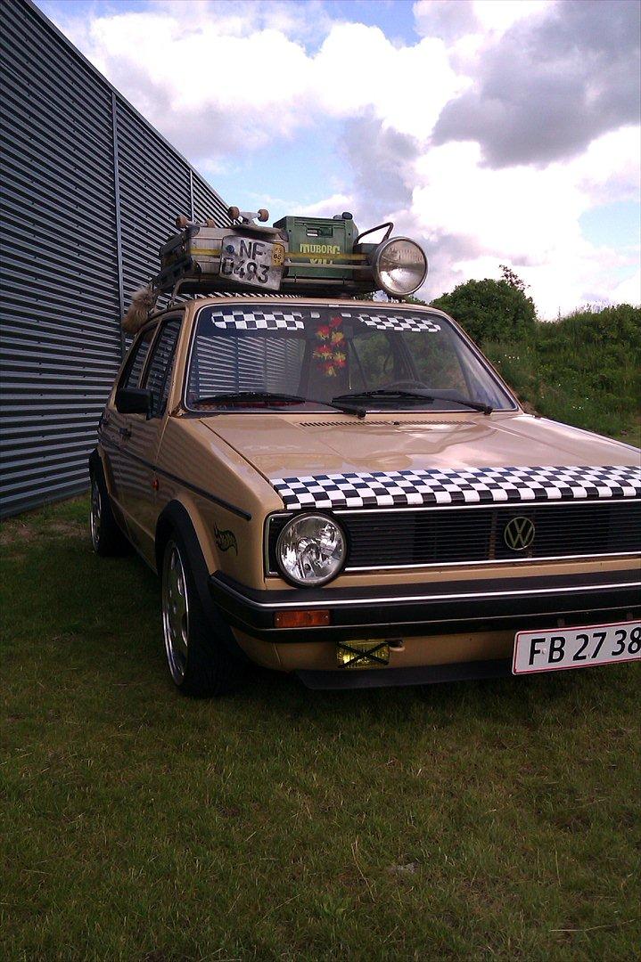 VW golf 1 tysk retro billede 13