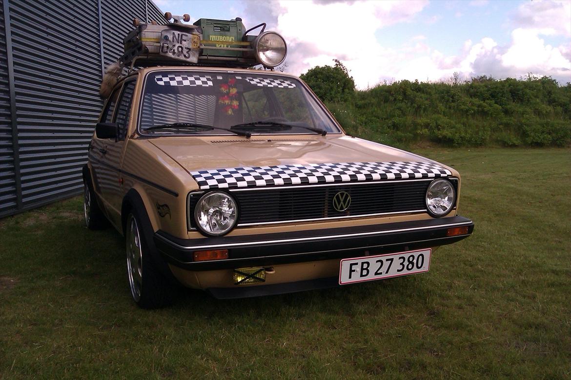 VW golf 1 tysk retro billede 14