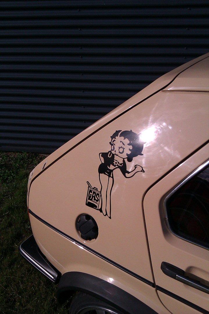 VW golf 1 tysk retro billede 18