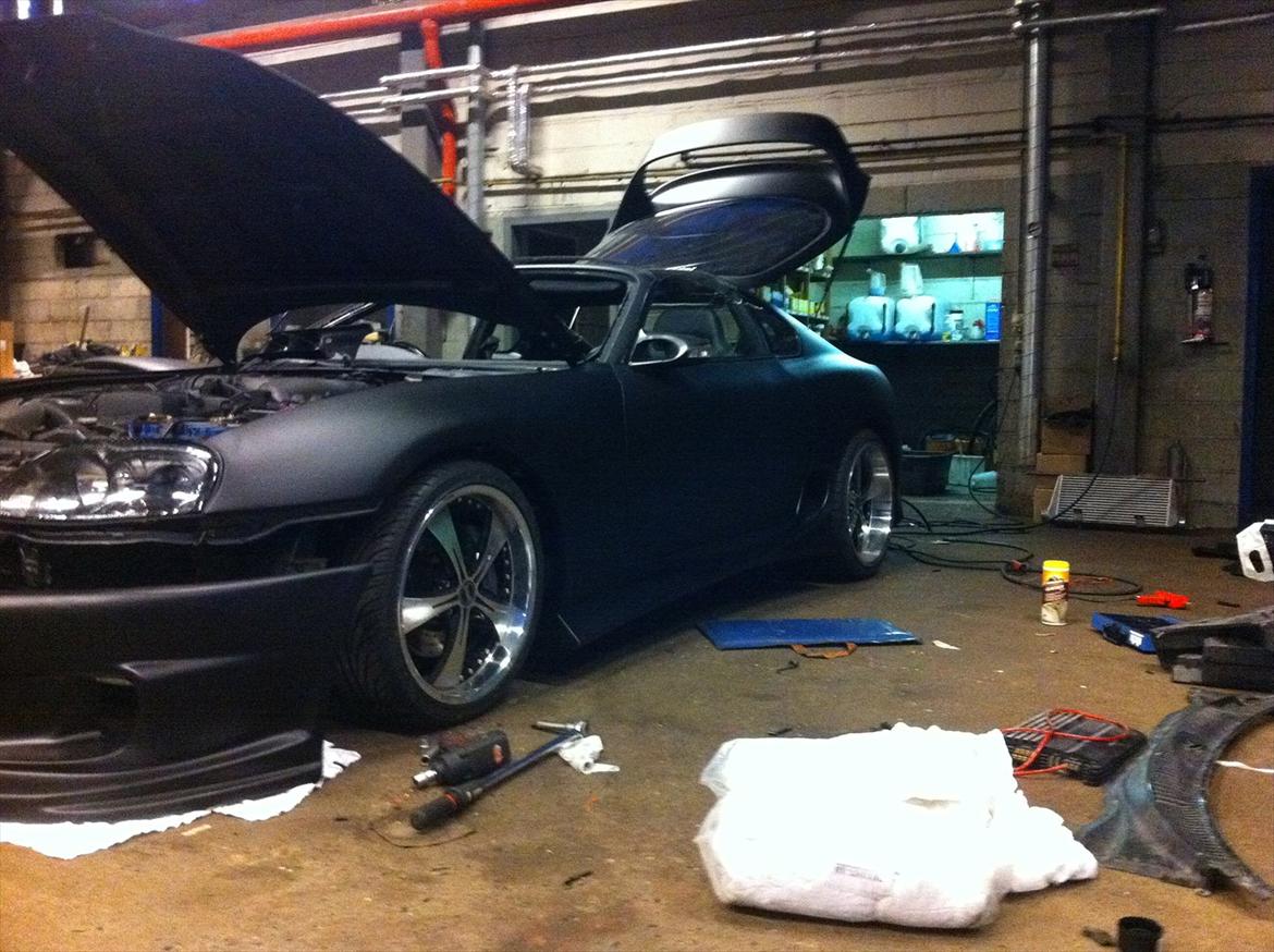 Toyota Supra "batmobilen"  VMAX billede 8