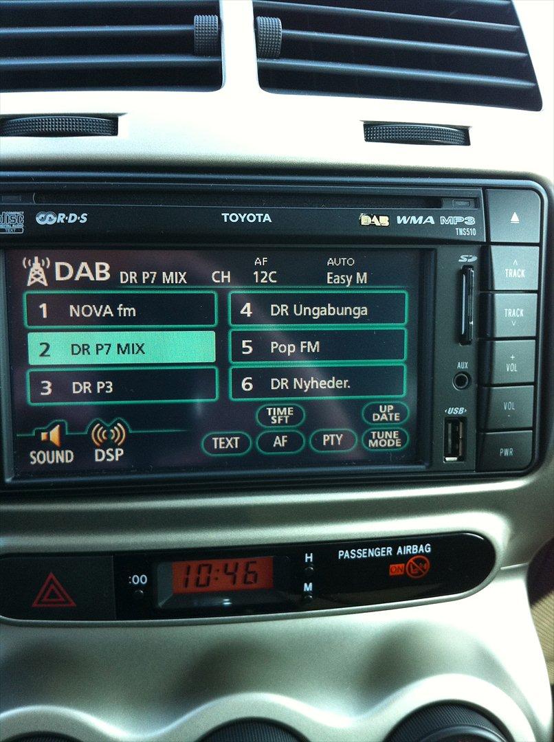 Toyota Urban Cruiser T2 - DAB radio billede 7