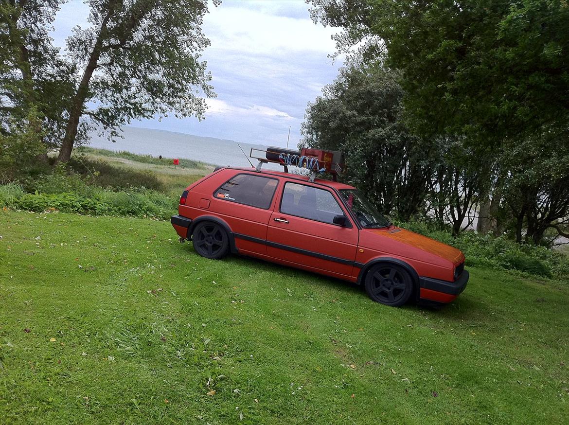 VW Golf 2 Retro style SOLGT! billede 3