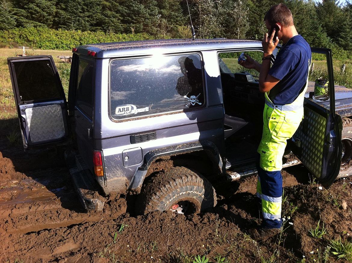 Toyota land cruiser lj70 turbo solgt - ups, det var lidt mere blød end først antaget.  billede 8