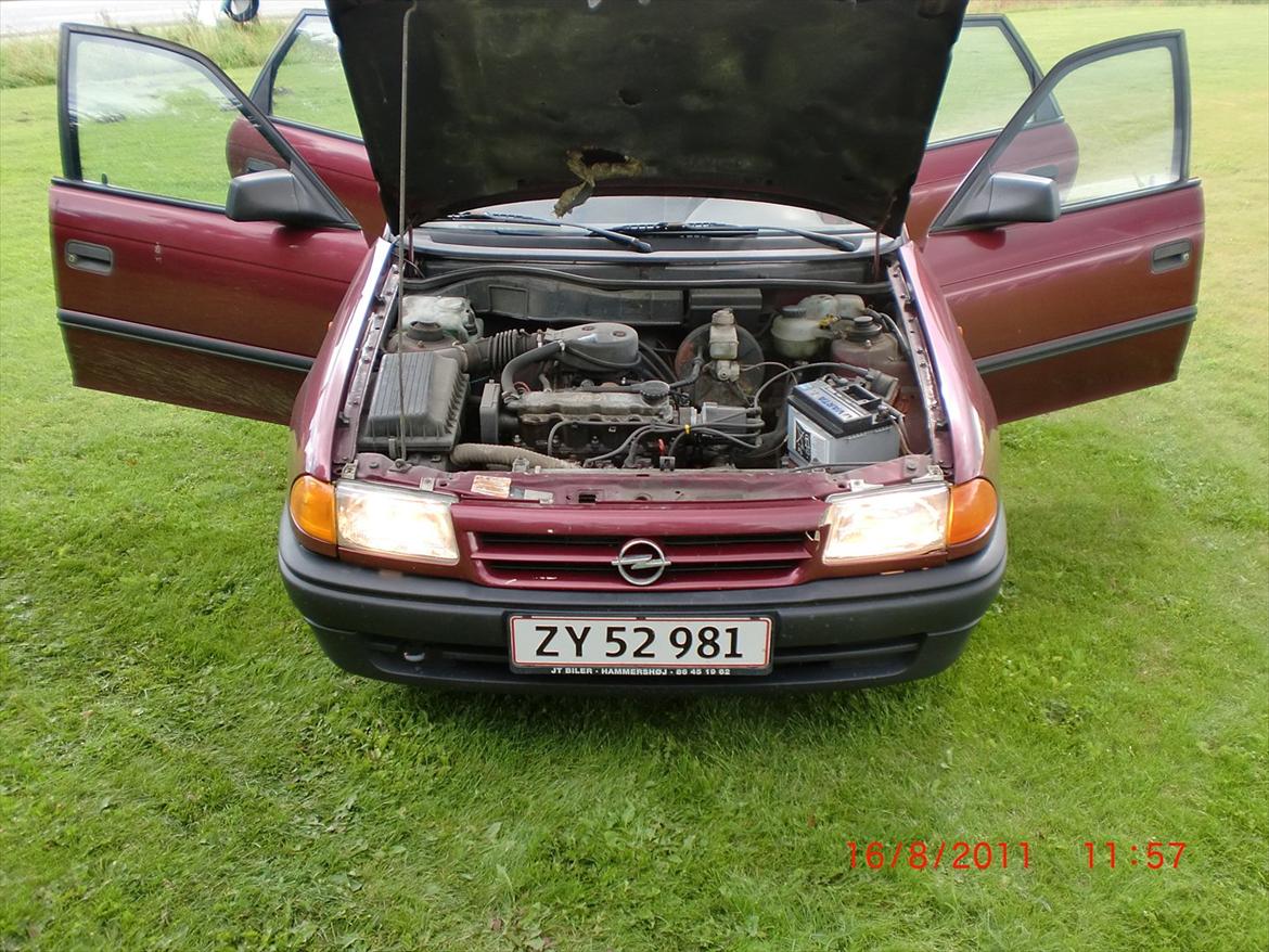 Opel Astra 1,6i **Brænderbil** billede 10