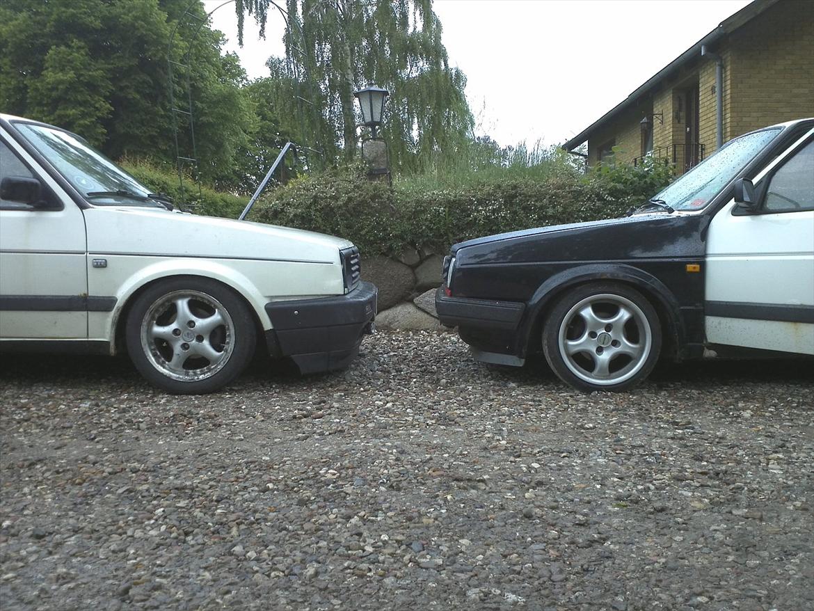 VW Golf II GD ---LOWRIDER---  [Tidl] - Gammelt billed, med G60 underlæbe.. billede 17