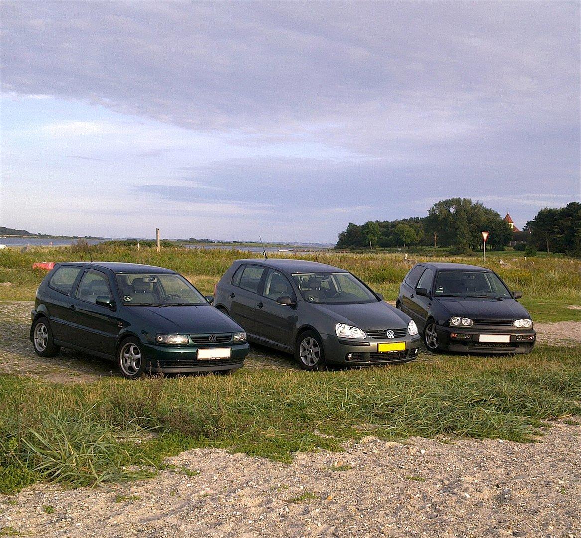 VW Polo 6N 1.6L 8V - Familiefotoet; VW Polo 6N 1.6L (75hk), VW Golf V 1.4 TSi (140hk), VW Golf III CL 1.8L (90hk). billede 20