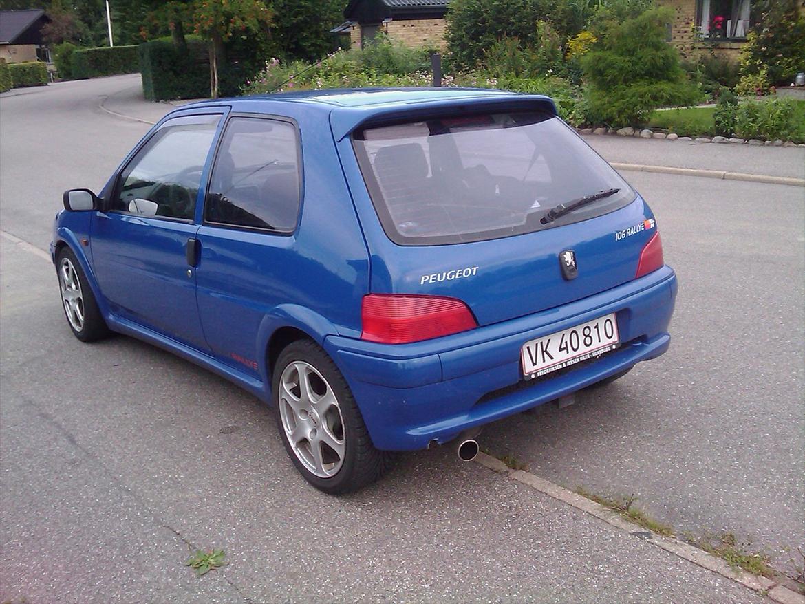 Peugeot 106 rallye 1.6 8v solgt. billede 2