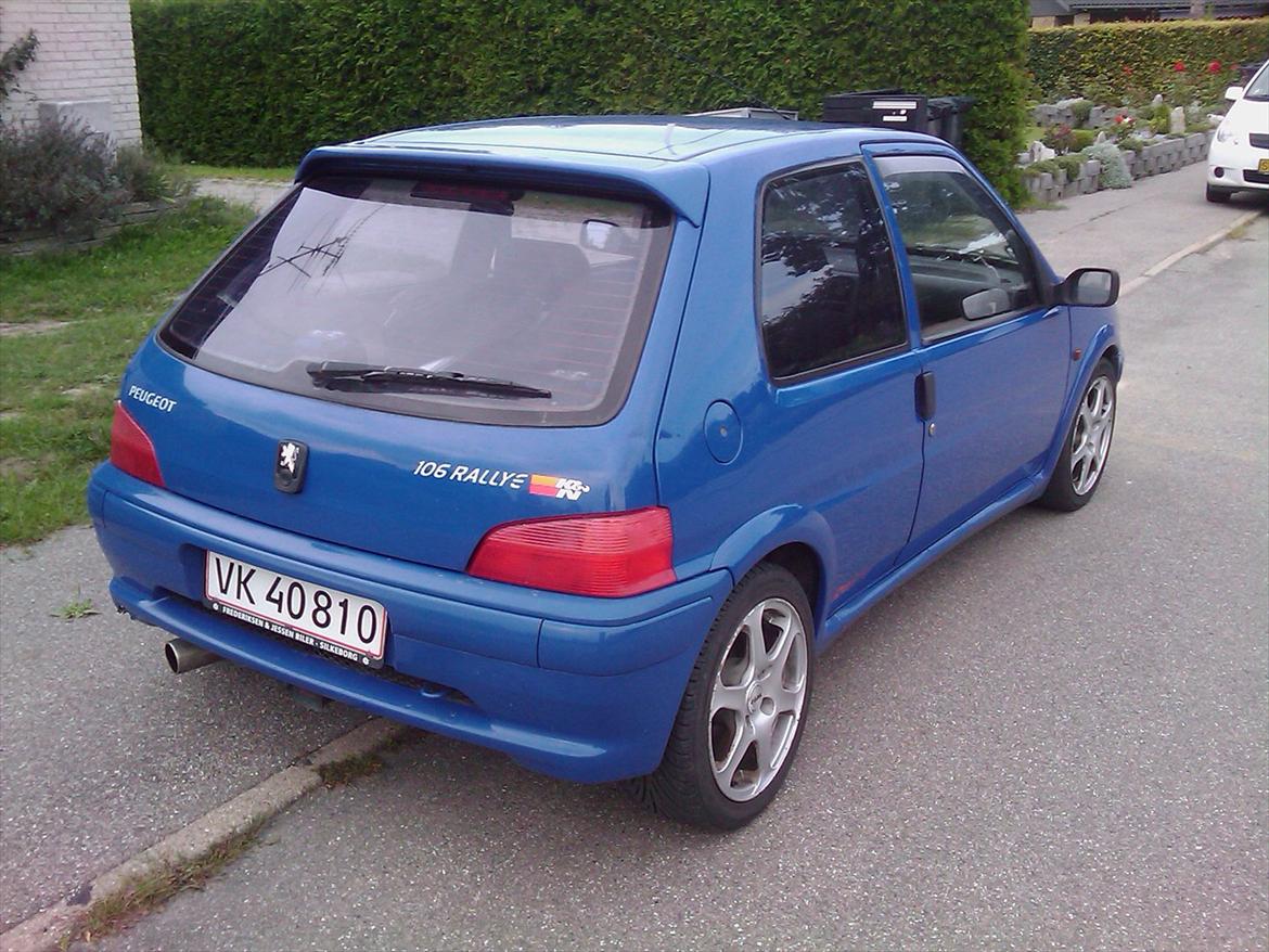 Peugeot 106 rallye 1.6 8v solgt. billede 3