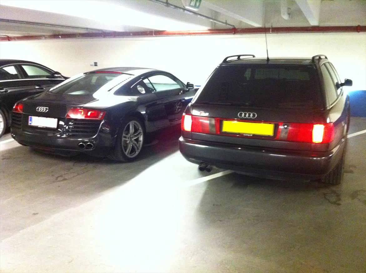 Audi S6 Avant Quattro - - I godt selvskab, Audi R8 og Audi S6 mmh :) billede 3