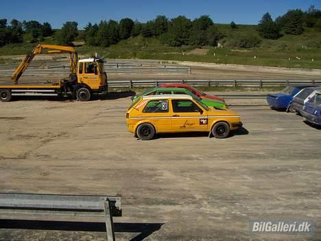 VW Golf II (Folkeracer)SOLGT - den er da ikk direkte grim R den..?? billede 16
