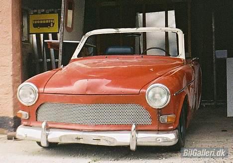 Volvo 121- Esmeralda Grease-bil - Som den endte med at se ud på scenen - Fronten ombygget til Mercury-look billede 15