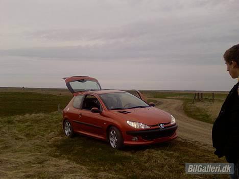 Peugeot 206 s16      **SOLGT** - Flyt dig søren ! billede 6