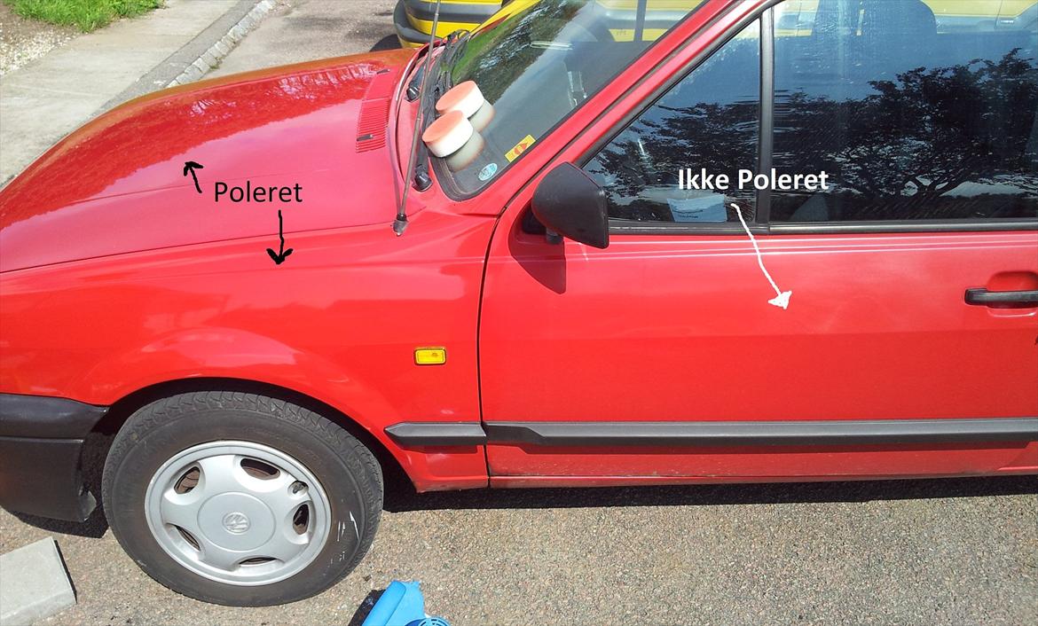 VW Polo Coupe - polering billede 9