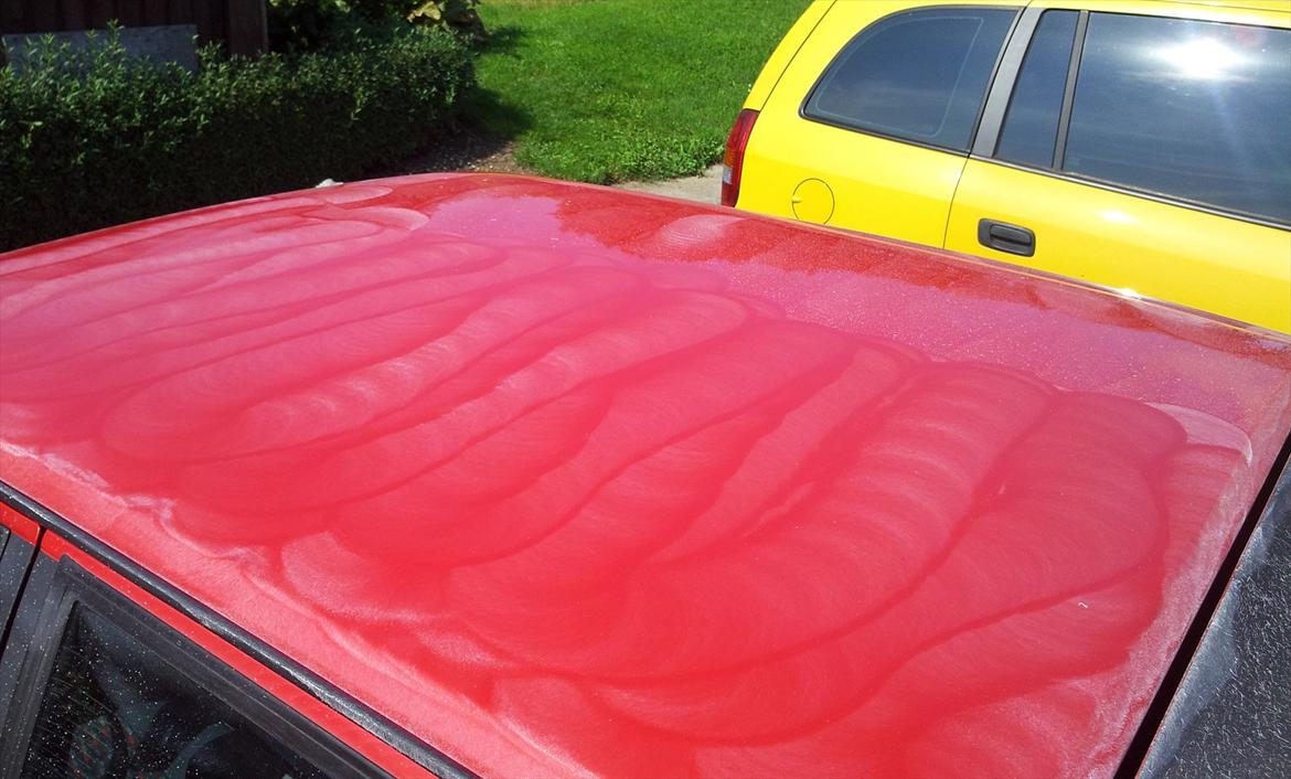 VW Polo Coupe - igang med at polere taget billede 10