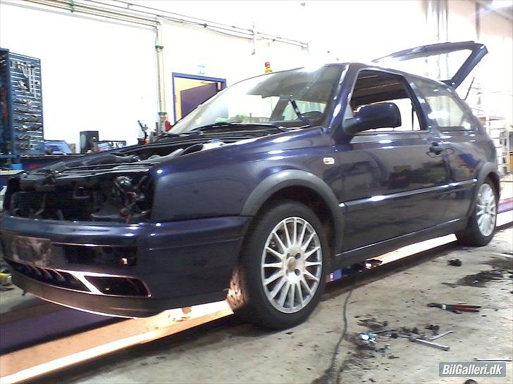 VW Golf III 1.9 TDI Highline *SOLGT* - Hævet til syn :) billede 8