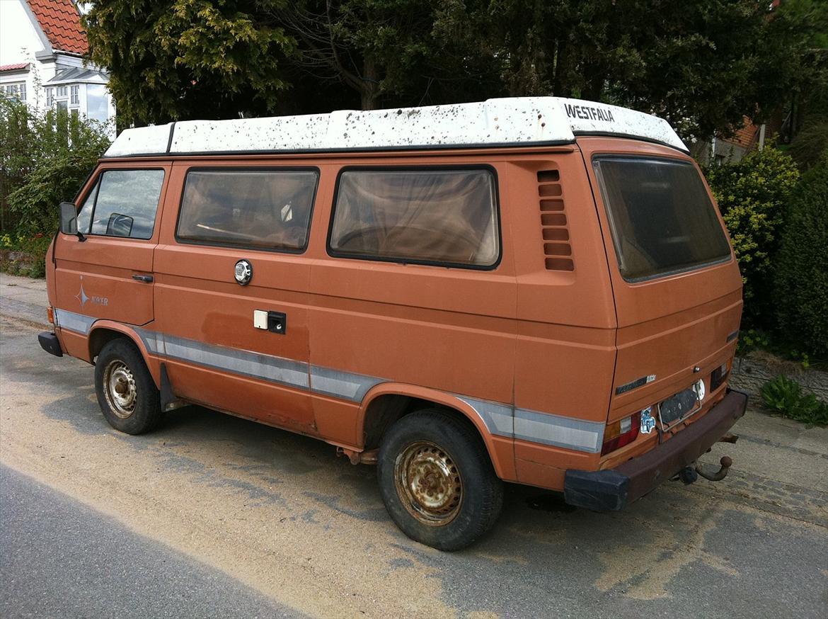 VW T3 WESTFALIA JOKER - Sådan så den ud da jeg købte den havde stået samme sted i 1,5år  billede 12