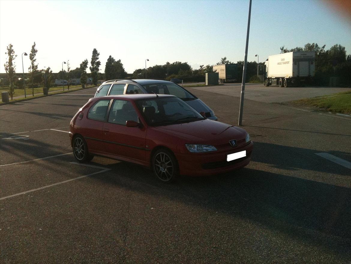 Peugeot 306 Gti-6 - lige da jeg have købt den på vej hjem med den =) billede 13