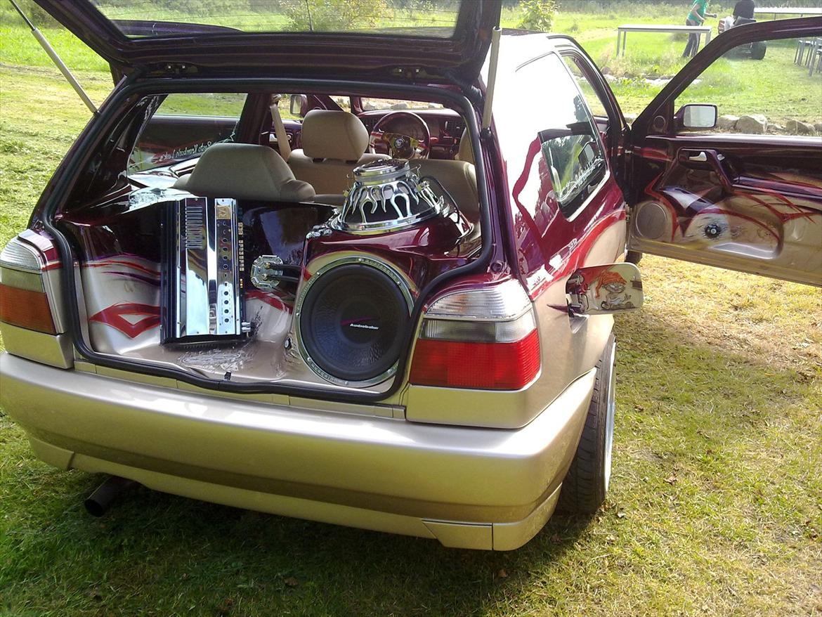 VW Golf 3 Airbrush billede 1