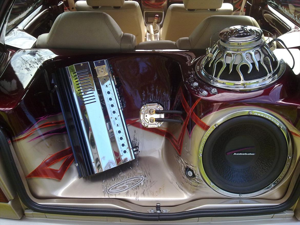 VW Golf 3 Airbrush billede 2