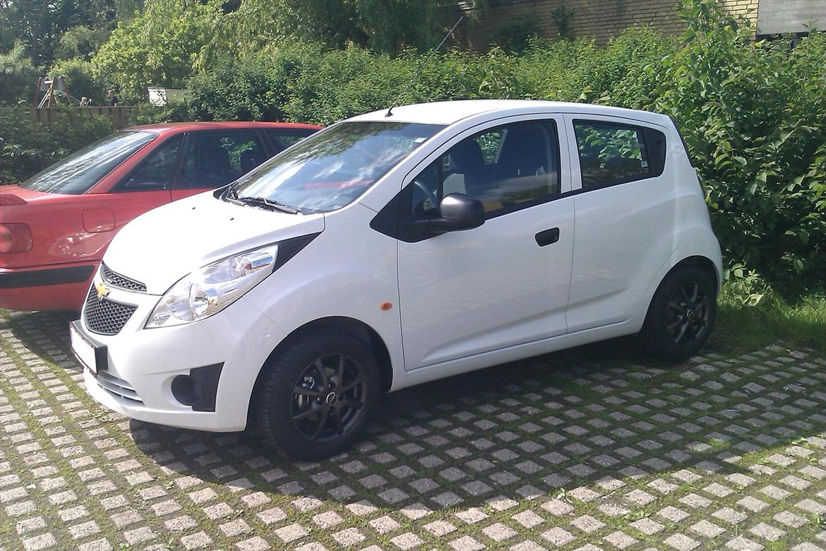 Chevrolet Spark life + - Første dag jeg fik bilen hjem. billede 1