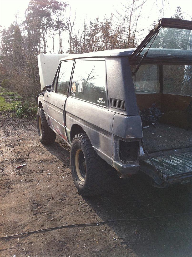 Land Rover Range rover classic - ned pusset og klar til maling billede 12