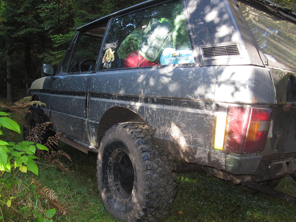 Land Rover Range rover classic - i det rette element og brugt som det den er terrængående pakæsel:) billede 14